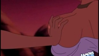 Disney Порно: Алладін ебет жасмин