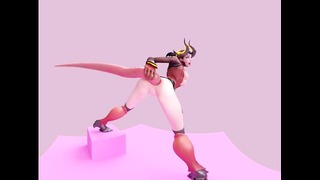 Overwatch Mercy Tentacle Anal 4K 60FPS VR [Animation by Likkezg]