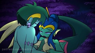Shantae X Rottytops Monstgirl Sex Adventure! (futa versjon)