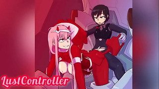 Liebling! Zero Two Rollenspiel JOI Darling in the Franxx Anime Mädchen 002 Hentai