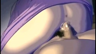 Хардкор ебля в 3D порнофильма