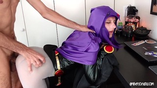Raven kneppet: udleder sin indre tøs (Teen Titans parodi)