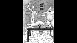 Dungeon terrors brutal extreme bondage bdsm toons art