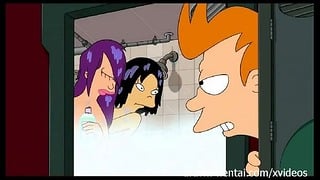 Futurama 无尽 – 淋浴三人行