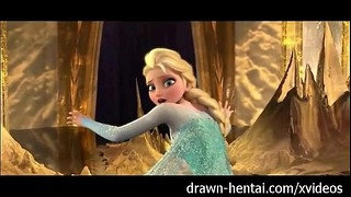 Congelados Hentai - sonho molhado de Elsa