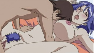 Oğlu ile Üvey Anne Büyük Göğüsler Fuck | Anime Hentai