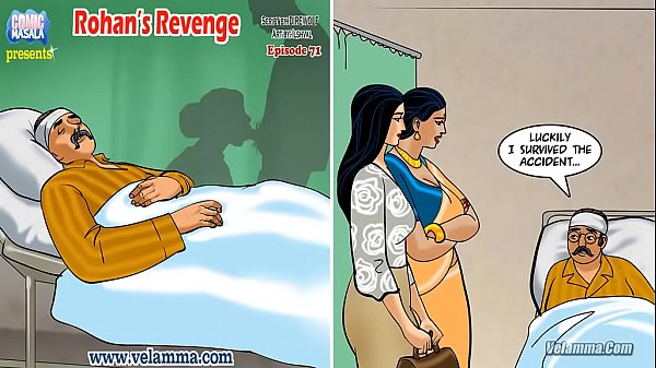 Revenge Porn Cartoon - Velamma Episode 71 - Rohan's Revenge - PornBaker.com