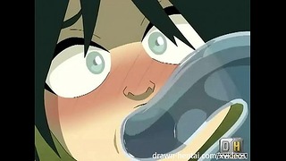 Avatar Hentai - Tentacule de apă pentru Toph