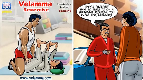 Velamma Episode 80 - Velamma Episode 75 - Sexercise - PornBaker.com