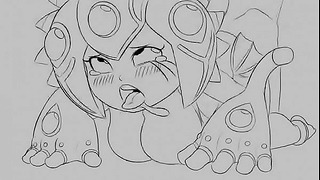 AnyGoesHentaiArtist-Ranamon-Final-Cut-no-Color-or-Sound – 最佳免费 3D 卡通