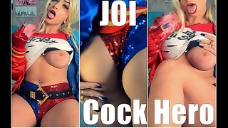 公鸡英雄进化 HARLEY QUINN JERK OFF GAME，ARLEQUINA TE FAZENDO GOZAR MUITO，PUNHETA GUIADA