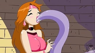 Busty Girl Gets Fucked By Tentacle Monster in New Work