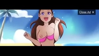 Anime dívka tvrdě v prdeli chapadly