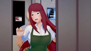 Kushina Uzumaki 3D Animation Wild Anal Fucking