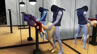 Anko La Ninja Esclava 色情 De Su Amo Orochimaru Naruto 动画