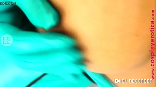 Samus Costume Perky Boobs.