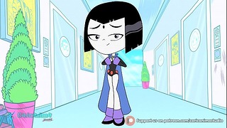 Cuervoteen Titans Go) - Animación - Caricanima Atelier
