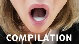 Cumshots Blowjobs Pussy Anal Fellatio Cream Pie Cum Swallow Compilation No Song