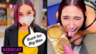 Risky Oral in Fitting Flat for Huge Mac – сторонній агент Pickup Fuck Student in Mall Kiss Kitten