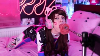 拖车 D.va （dva） Overwatch 骑他妈的机