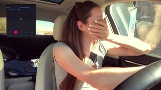 Cumming * embarrassant * Wild dans un Starbucks Drive Thru (Lush Control Part 2)