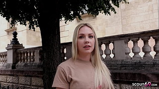Deutsche Scout – 照片模特 Angie Pickup 和 Raw Fuck 在街头试镜工作