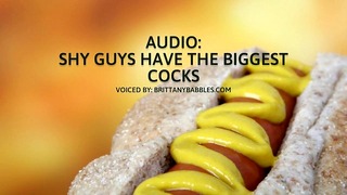 Audio: Nieśmiałe chłopaki mają największe fiuty