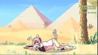 精灵麦克斯 [pornplay 成人游戏] 第二集 精灵变身辣妹，被两个洞调皮地操 Succubus