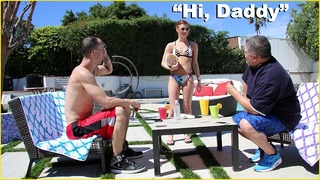 Dont Fuck My Daughter – Chris Strokes Sneaks Into Teen Alaina Dawson’s Roo