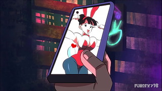 The Bunny Club: Chi-Chi е обиден от Turles Funsexydb Hentai пародия