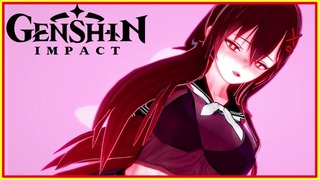 Genshin Impact – Hu Tao Is Greeted With Her School Uniform