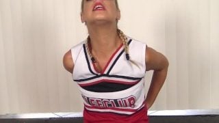 Cheerleader Roxie’s Sweaty Feet & Armpit Tease For Jason