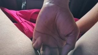 I Made My Uber Driver Touch Me And Make Me Cum