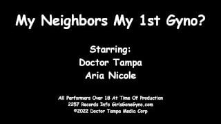 Mixed Cutie Aria Nicole Shocked Neighbor Doctor Tampa Perform’s Her 1St Gyno Exam Ever Girlsgonegyno