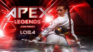 Грязная латина Veronica Leal As Apex Legends Loba получает анальный трах, VR-порно