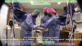 You Undergo “The Procedure” At Doctor Tampa, Nurse Jewel & Nurse Stacy Shepards Gloved Hands Girlsgonegyno.com