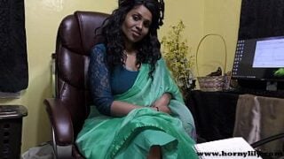 Hindi Sex Teacher Gives A JOI Indian