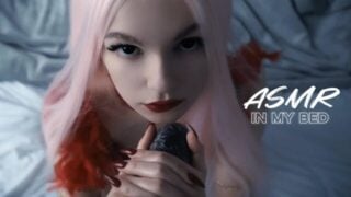 Asmr – 在我的床上脏舔，嘴巴声音，手指舔，湿按摩+触发器 Asmr