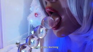 JOI / Asmr French – Mother Christmas Tells You How To Jerk Off