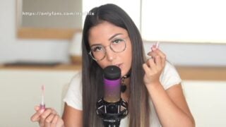 JOI CEI Asmr – I Guide You To Jerk Off, Cum On My Tits And Clean Everything English Subtitles