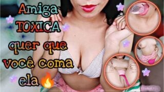 JOI Punheta Guiada-Melhor Amiga Toxica Pede Para Você Gozar Na Buceta Dela/Sexo Virtual/Asmr/拉布达