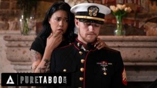 Lonely Widow Dana Vespoli Wants Stepson To Wear Gone Husband Military Uniform & Fuck Her