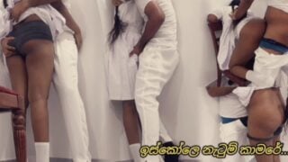 වසර කපල එක ඉස ක ල න ට ම ක මර .. Sri Lankan Collage Couple Rough Fuck In The Dancing Room