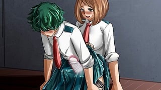 Wholesome Ochaco Fucks Your Ass Voiced Anal JOI Futa Hentai/