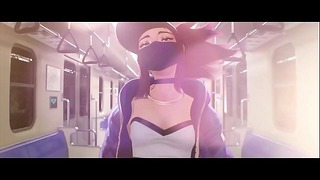 K/da – 流行/明星 (18+ Pmv 版) Sfm、搅拌机、3D